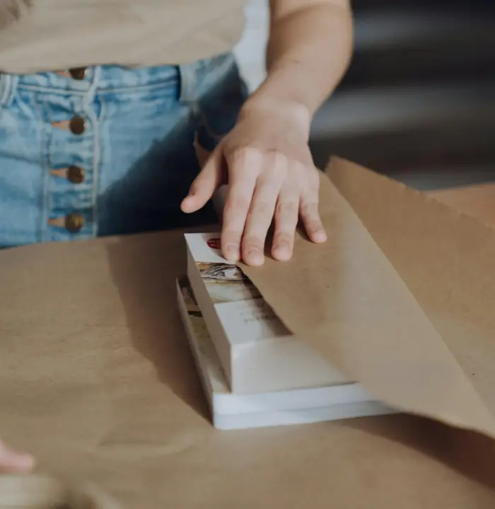 Book wrapping